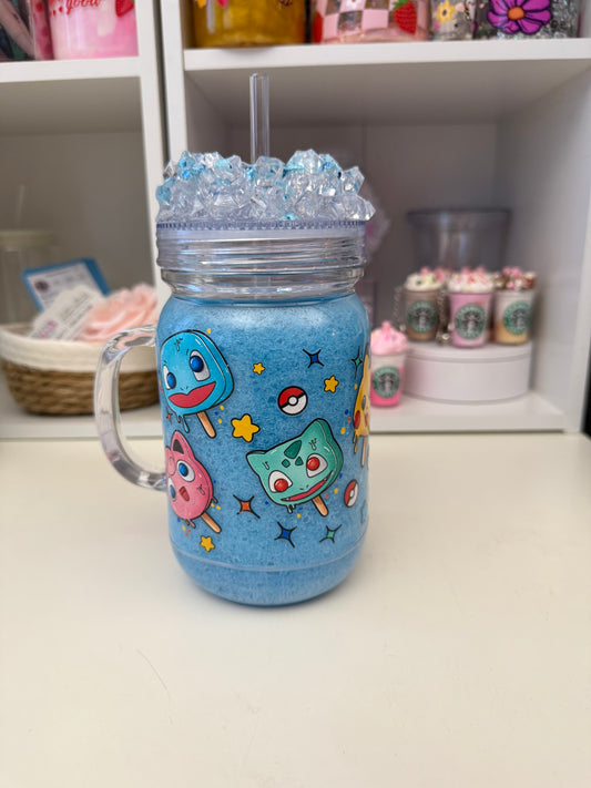 Popsicle Slushy jar.