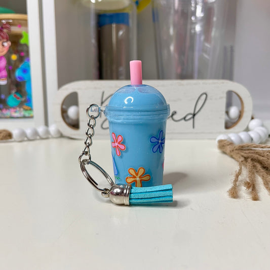 Mini snow globe blue