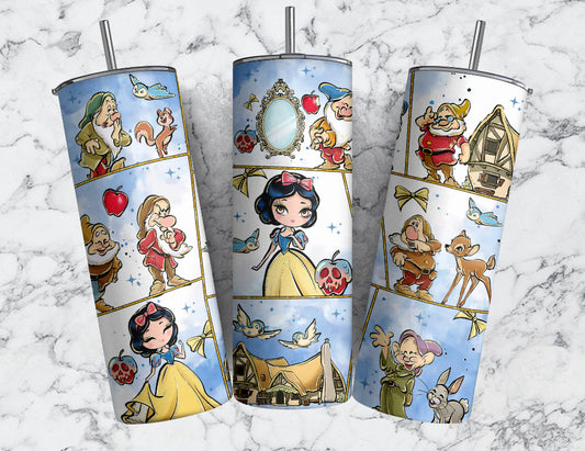 Snow withe tumbler 20oz.