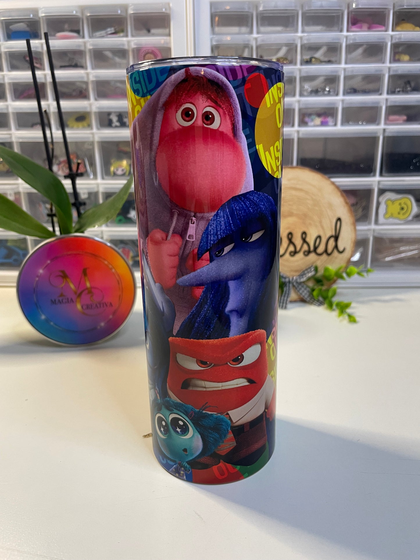 In side out tumbler 20 oz.