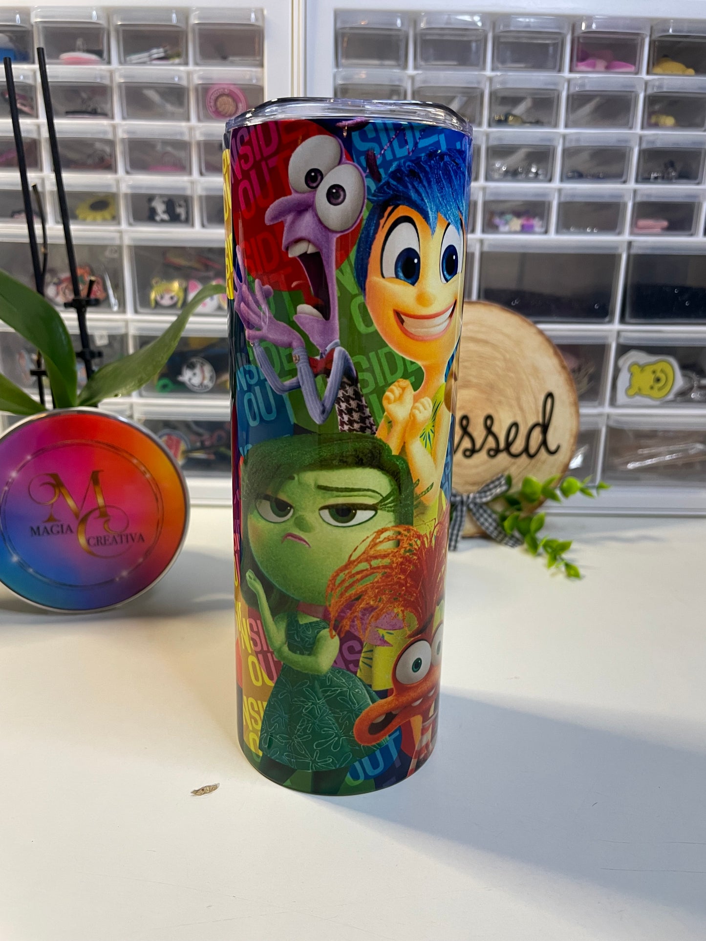 In side out tumbler 20 oz.