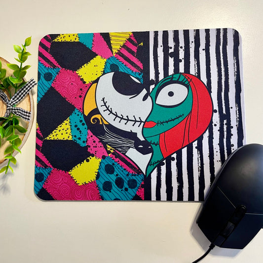 Jack & Sally mouse pad