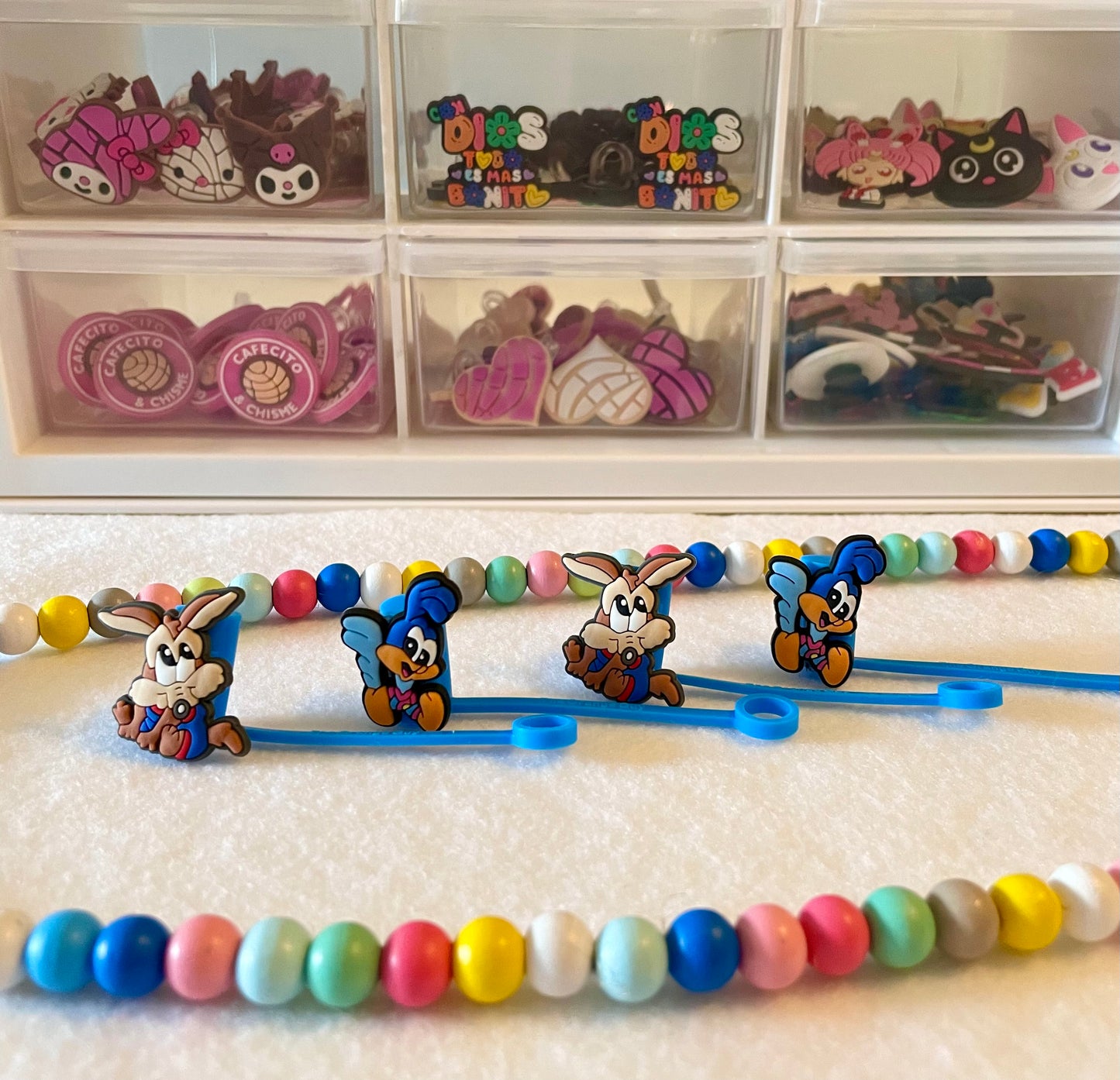 cartoons Straw Toppers