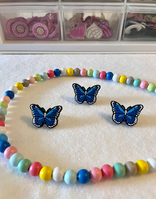 Butterfly straw topper