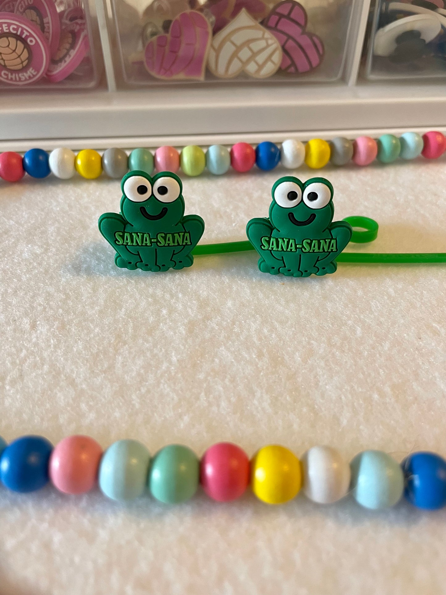 Straw Toppers mexican characters