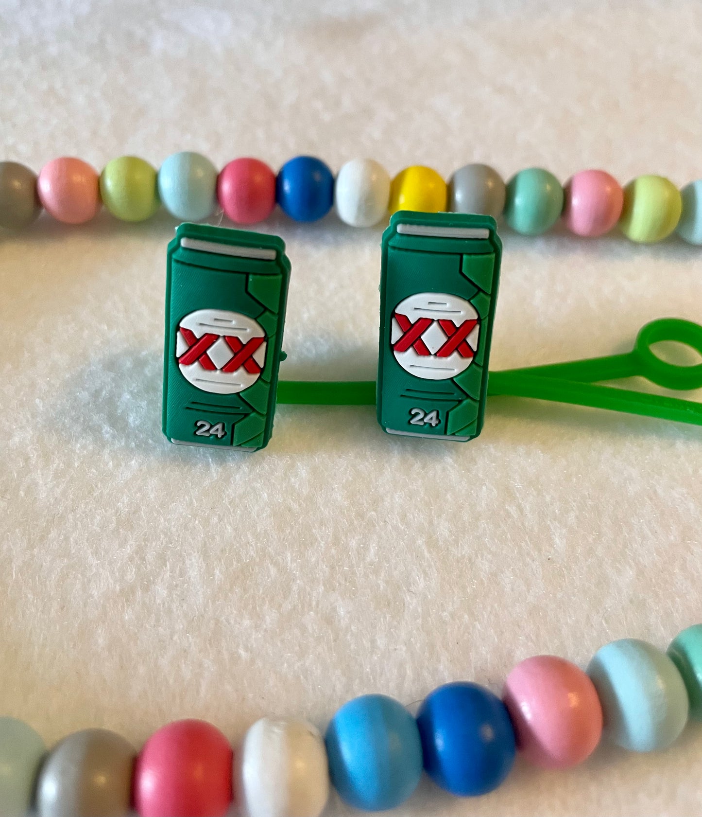 Straw Toppers mix 3pcs