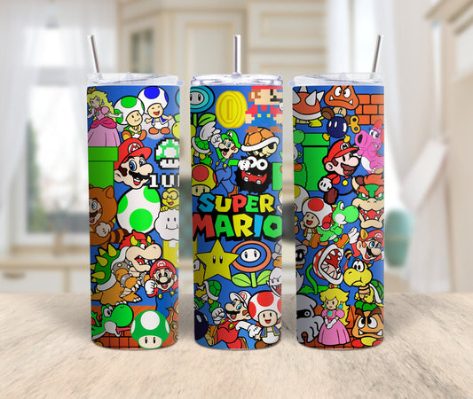 mario Tumbler 20oz.
